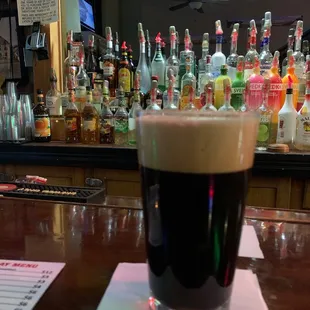 Local Colorado beer at the bar