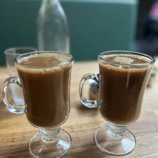 Drip Coffees with oat milk