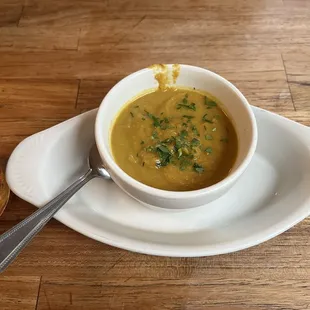 Vegan pumpkin soup