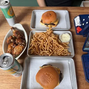 burgers, burger, food