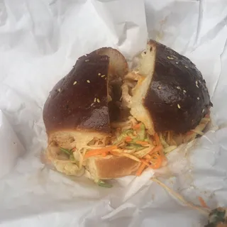 Spicy Pork Hot Sandwich