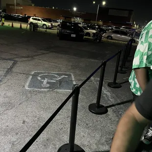 The line for the set