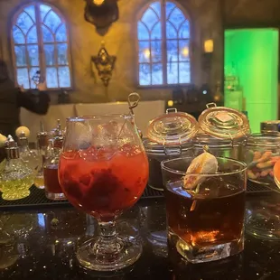 Festers bulb and the Kong drinks