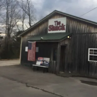 the outside of the building