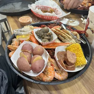 Seafood special $34.99
