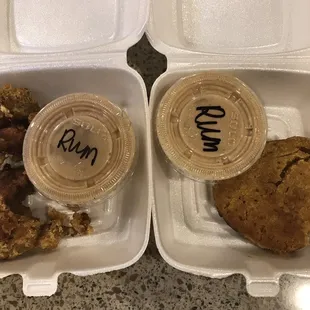 What I was served vs what I should have been served.