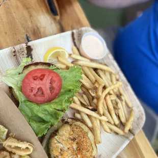 Crab Cake Sandwich