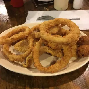 All you can catfish was way more than I could eat!  Great catfish and onion rings