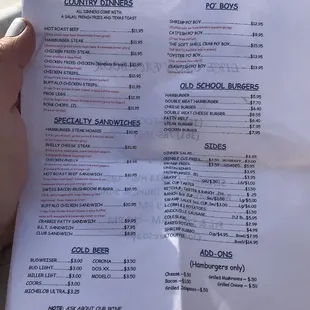 Menu #2