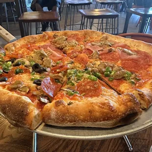 Half papa mikes half meatzza