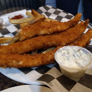 Friday Night Fish Fry - huge portions