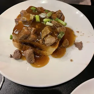 Beef manhattan