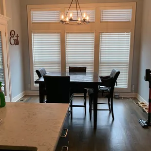 New blinds! Makes a huge difference!