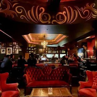 Love the NOLA speakeasy decor