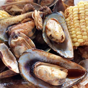 Mussels with Baby Calms