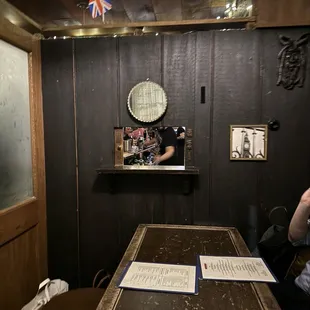 The booth