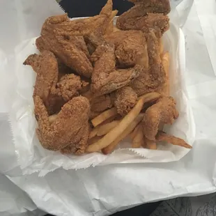 10Pc whole wingz N Fries  #AndImGone
