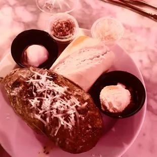 Baked potato with fixins
