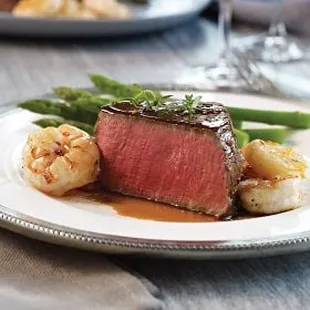 Steak and Shrimp