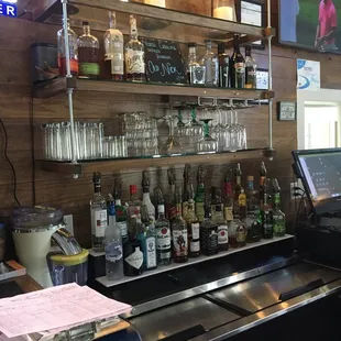 Well stocked bar to buy your friends a round after winning the round.