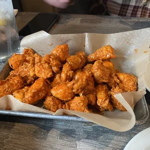 Boneless Buffalo wings