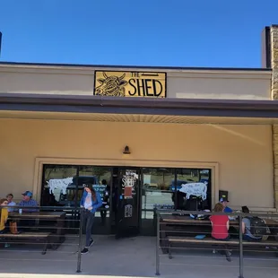 Outside front from lot