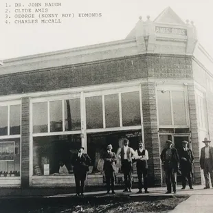 men standing outside