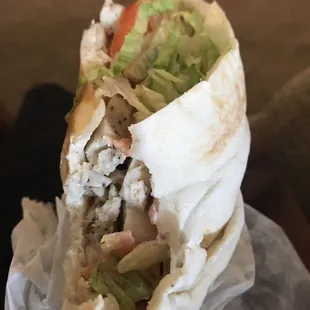 Chicken pita