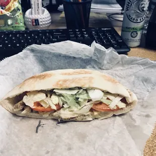 Load Chicken Pita