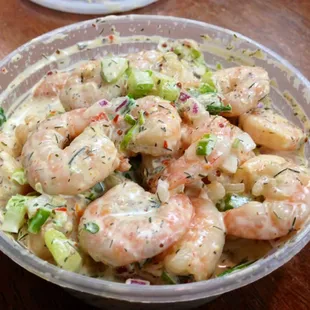 Shrimp Salad w Cayman kick