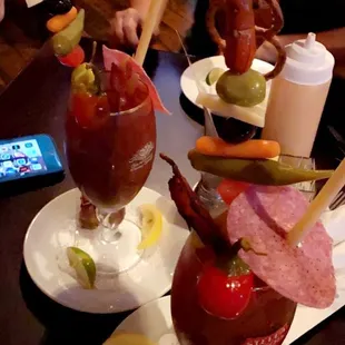 Let's just call it what it is... a blood mary appetizer