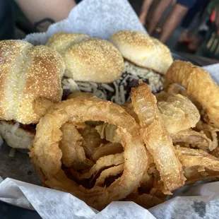 Spicy Honey Garlic Pork Sliders