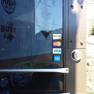 No longer cash only! We take cards!