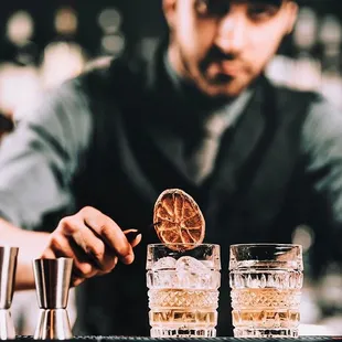 Crafted cocktails