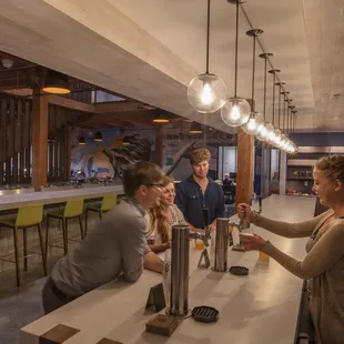 The Shop includes a full kitchen with coffee &amp; beer on draft. Snacks/supplies for purchase.