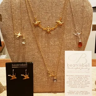 Lovely local jewelry designers.