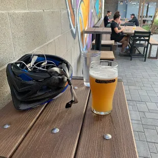 Perfect place to bike to for a beer