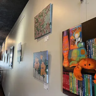 Local art support and for sale