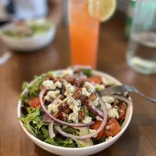 Mixed greens salad