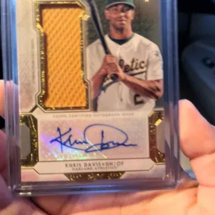 This card was also 8.00 and comes in a protective case like the other card