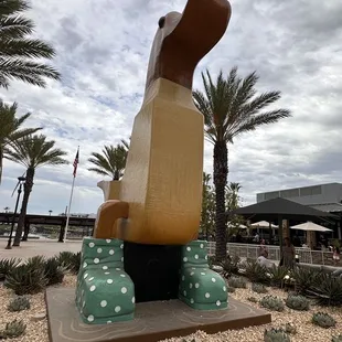 Duck statue