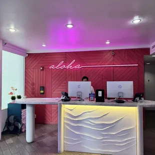 Front desk