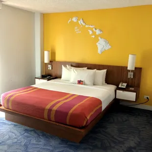 King bed