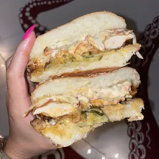 Fried Chicken Sando