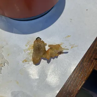 Raw shrimp