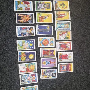 This is a little of how Rianne taught me to get to know the cards and understand them