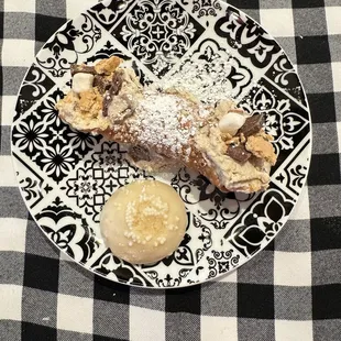 The s&apos;mores cannoli and lemon cookie