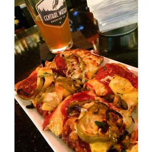 The 4 P&apos;s flatbread.