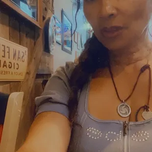 Just me....Hanging out at The Side Door Restaurant and Bar‍