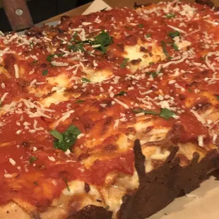 Detroit Style Pizza